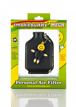 Персональный фильтр SmokeBuddy MEGA Black - Бренд SmokeBuddy - Магазин вапорайзеров, бонгов и лучших аксессуаров для курения  rastastore.ru
