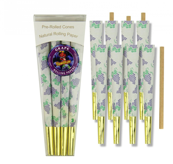 Конусы Honey Puff KS Grape 8шт - Бренд Honey Puff - Магазин вапорайзеров, бонгов и лучших аксессуаров для курения  rastastore.ru