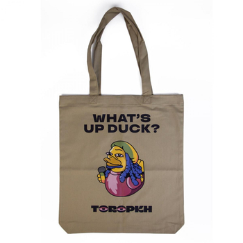 Сумка-шоппер What's up duck? - Коллабы - TRPH - Магазин вапорайзеров, бонгов и лучших аксессуаров для курения  rastastore.ru
